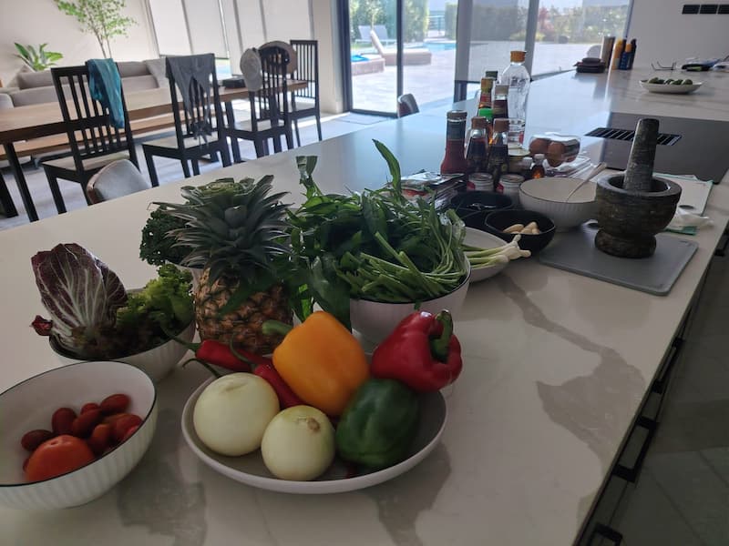 private cooking class in Pranburi Thailand